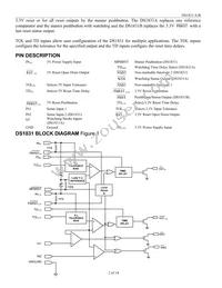 DS1831BS/T&R Datasheet Page 2