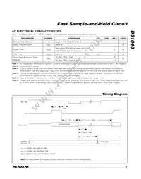 DS1843D+ Datasheet Page 3