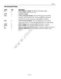 DS1851E-010 Datasheet Page 3