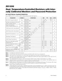 DS1856E-030+T&R Datasheet Page 4