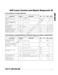 DS1862B+T&R Datasheet Page 3