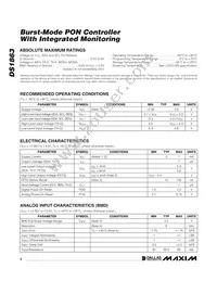 DS1863E+T&R Datasheet Page 2