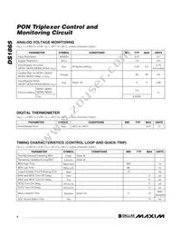 DS1865T+T&R Datasheet Page 4