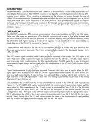 DS1867S-010+T&R Datasheet Page 2