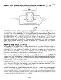 DS1869S-050+T&R Datasheet Page 4