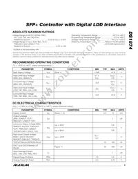 DS1874T+T&R Datasheet Page 5