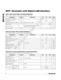 DS1874T+T&R Datasheet Page 6