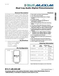 DS1882Z-050+T&R Datasheet Cover