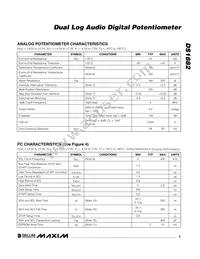 DS1882Z-050+T&R Datasheet Page 3