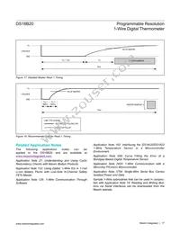 DS18B20X Datasheet Page 17