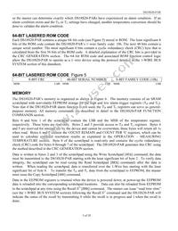 DS18S20-PAR+T&R Datasheet Page 5