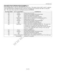 DS18S20-PAR+T&R Datasheet Page 16