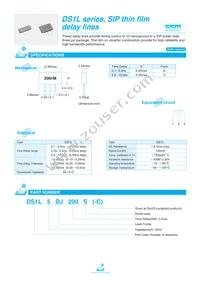 DS1L5DJ120K-C Datasheet Cover