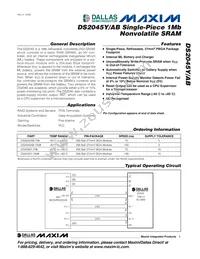 DS2045Y-70# Datasheet Cover