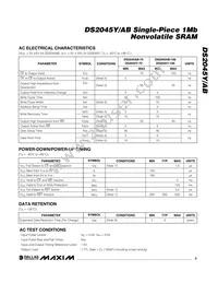 DS2045Y-70# Datasheet Page 3