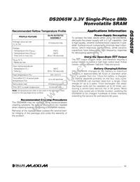 DS2065W-100# Datasheet Page 11
