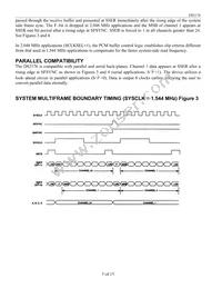 DS2176Q+ Datasheet Page 5