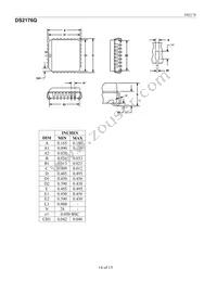 DS2176Q+ Datasheet Page 14