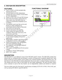 DS21FT44N+ Datasheet Page 17