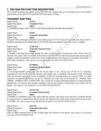 DS21FT44N+ Datasheet Page 20