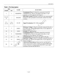 DS21S07AS+T&R Datasheet Page 4