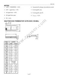 DS21T05Z+T&R Datasheet Page 6