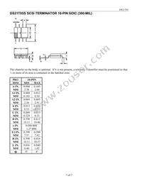DS21T05Z+T&R Datasheet Page 7