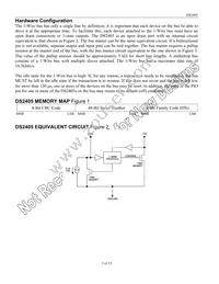 DS2405Z+T&R Datasheet Page 3