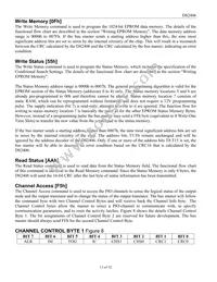 DS2406X Datasheet Page 13