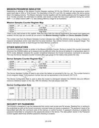 DS2422S+ Datasheet Page 20