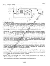 DS2423P+T&R Datasheet Page 21