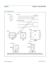 DS2431GB+U Datasheet Page 23