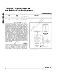 DS2431P-A1+T Datasheet Page 4