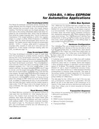 DS2431P-A1+T Datasheet Page 11