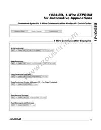 DS2431P-A1+T Datasheet Page 19