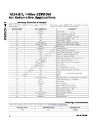 DS2431P-A1+T Datasheet Page 20