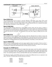 DS2436B+ Datasheet Page 17