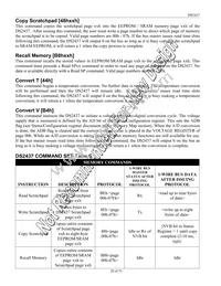 DS2437S-3/T&R Datasheet Page 20