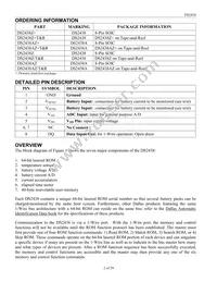 DS2438AZ/T&R Datasheet Page 2