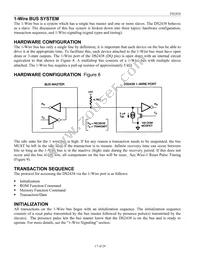 DS2438AZ/T&R Datasheet Page 17