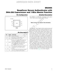 DS2465P+T Datasheet Page 5