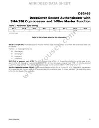 DS2465P+T Datasheet Page 14