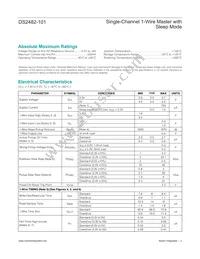 DS2482X-101+T Datasheet Page 2