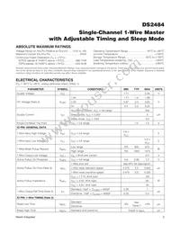DS2484Q+T Datasheet Page 2