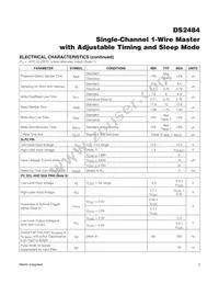 DS2484Q+T Datasheet Page 3