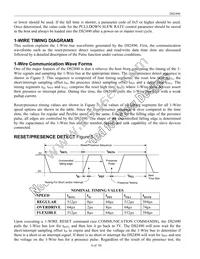 DS2490S+T&R Datasheet Page 6
