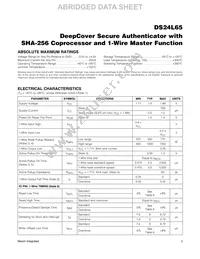 DS24L65P+T Datasheet Page 2