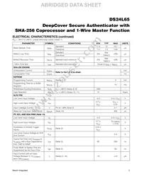 DS24L65P+T Datasheet Page 3