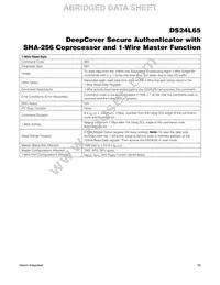 DS24L65P+T Datasheet Page 19