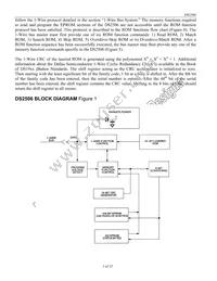 DS2506S+ Datasheet Page 3